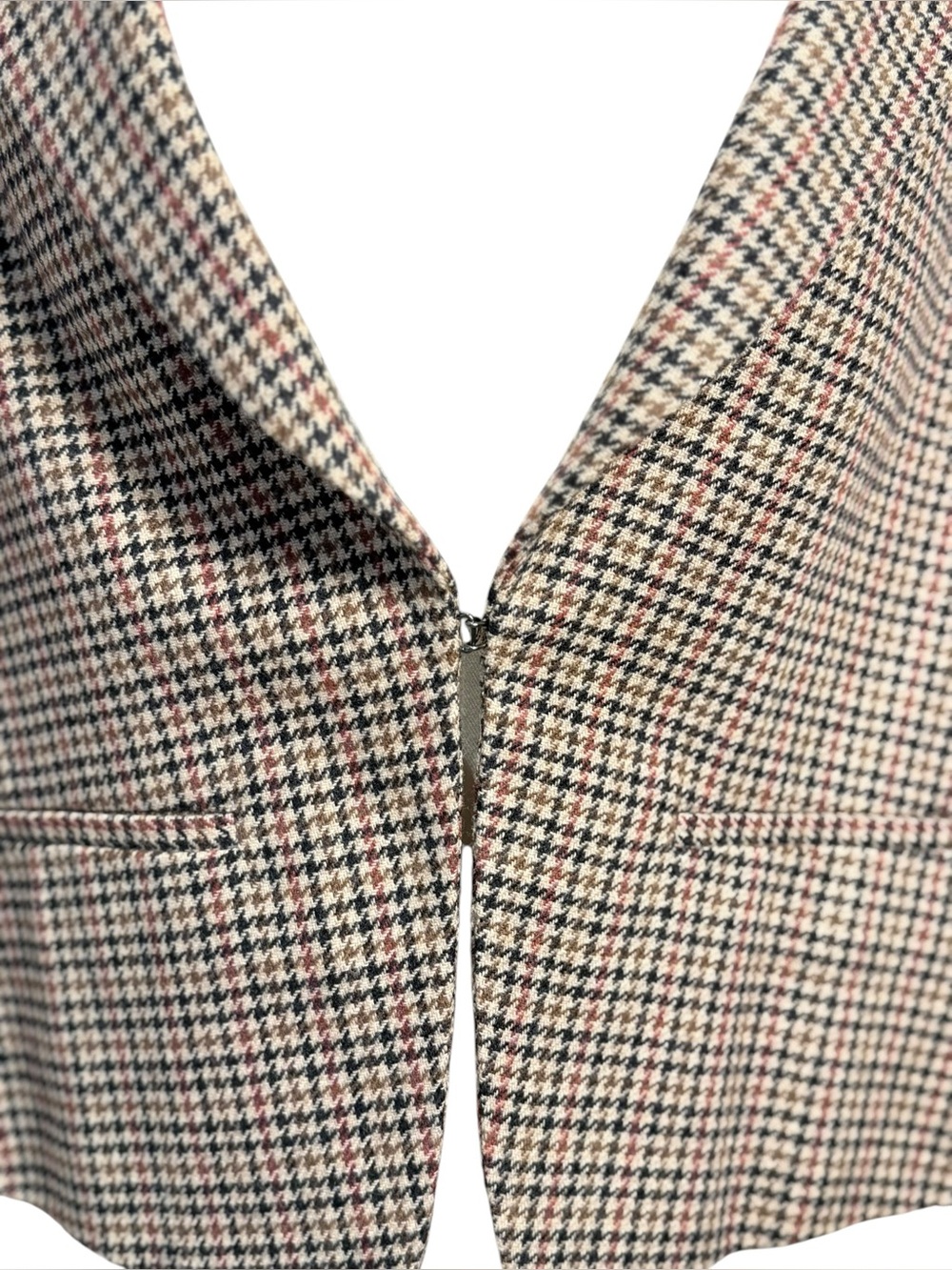 NWT - Rag & Bone Elle Virgin Wool Houndstooth Cropped Blazer Size 12 - Picture 6 of 10